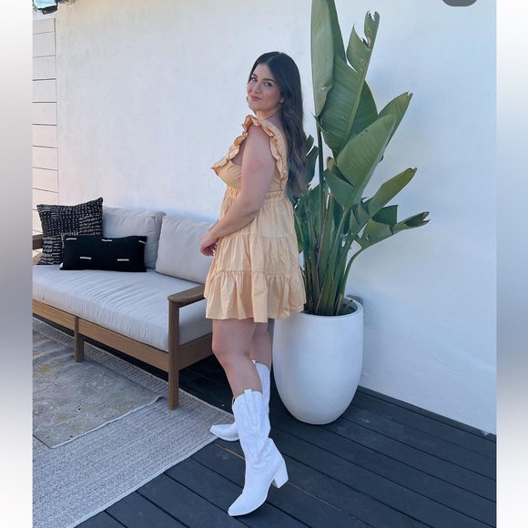 Abercrombie tiered ruffle dress - Picture 3 of 7